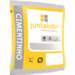 Cimentinho Branco Embalagem com 1kg juntalider