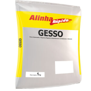 Gesso alinha rápido | 1kg – Rápido e Lento