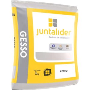 Gesso Lento Embalagem com 1kg Juntalider