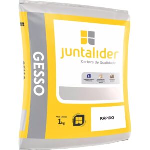 Gesso Rápido Embalagem com 1kg Juntalider