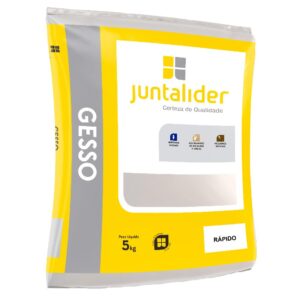 Gesso Rápido Embalagem com 5kg Juntalider
