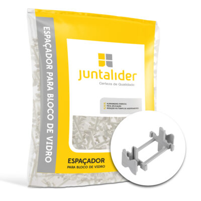 Espaçador para Bloco de Vidro Juntalider