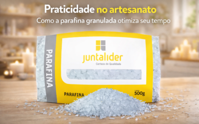 Praticidade no artesanato: Como a parafina granulada otimiza seu tempo de trabalho